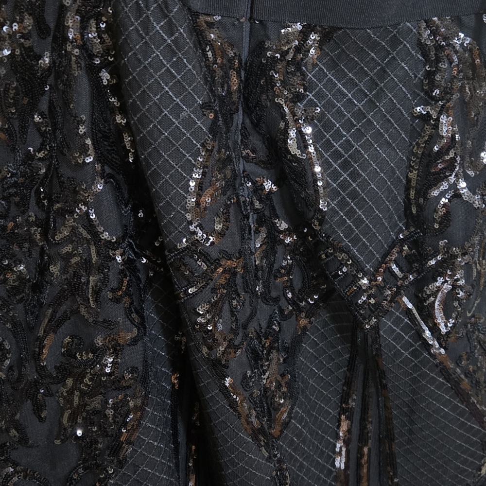 Sequin Black Dress. Stunner! - Picture 4 of 9